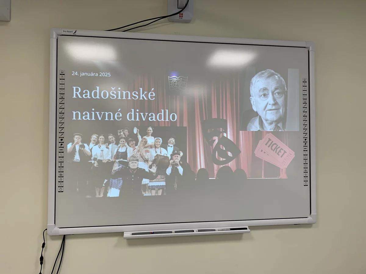 Radošinské Naivné Divadlo - beseda